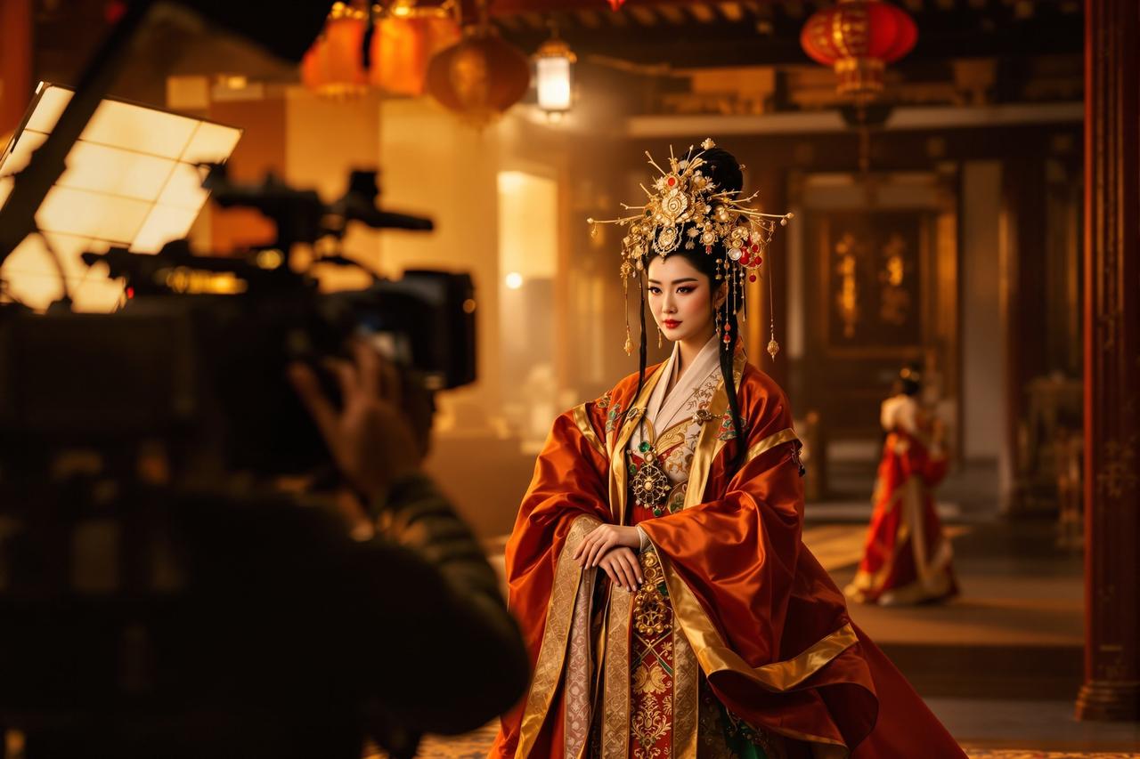瓜网 - 古装剧组女主演替身曝光正脸，颜值惊艳引发换角呼声